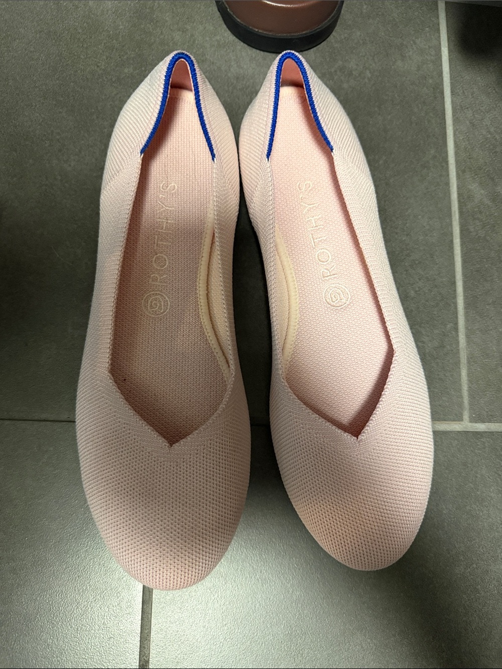 Rothy's Blush Pink Ballet Flats